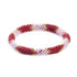 Rubis Soho | Bracelet de perles de verre de l'Himalaya